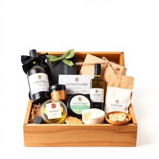 premium zakelijk geschenkpakket lokale delicatessen gepersonaliseerd